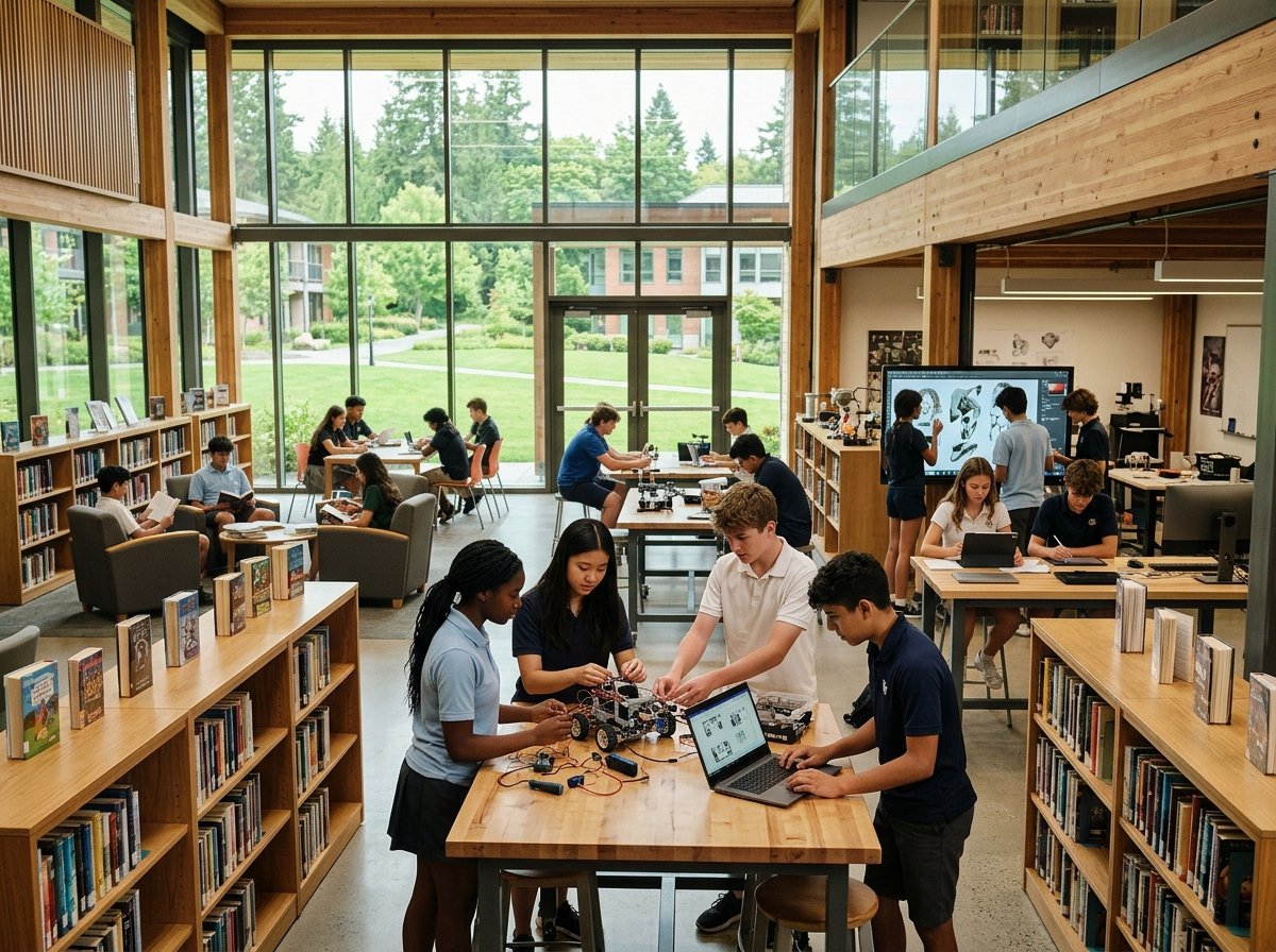 Edify School innovative classroom and makerspace
